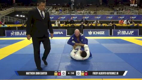 Fredy Alberto Gutierrez Jr vs Matthew John Carter 2026 Pan Jiu Jitsu IBJJF Championship