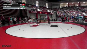 126 lbs Semifinal - Cara Prock, Warner vs Rachel Garcia, Edmond North Girls