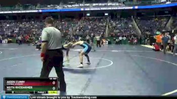 3 lbs Quarterfinal - Aiden Curry, Central Academy vs Keith Rhodarmer, Enka
