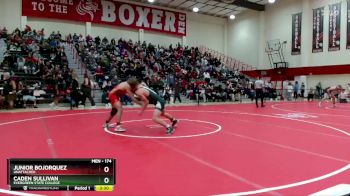 174 lbs Champ. Round 1 - Junior Bojorquez, Unattached vs Caden Sullivan, Evergreen State College