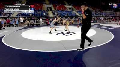 106 lbs Cons. Rd Of 32 - Jackson Freeman, WI vs Jackson Soney, IL