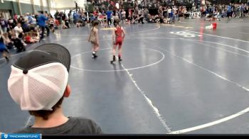 58-63 lbs Round 2 - Emersyn Stolp, Amherst vs Ledee Claflin, SEM