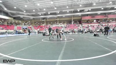 55 lbs Champ. Round 1 - Aaron Flores, Derby WC vs Luke Crawley, MWC WA