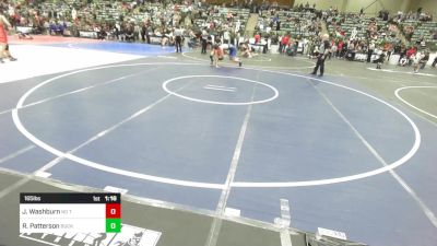 165 lbs Semifinal - Joshua Washburn, No Team vs Randy Patterson, Buckaroo WC