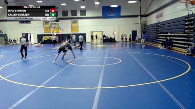 125 lbs Quarterfinal - Kallen Koelzer, Ottawa University vs Jake Stanton, Oklahoma Wesleyan