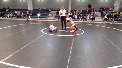 62-65 lbs Round 2 - Everly Delzeit, Unattached vs Theia Ghiardi, Phillipsburg Kids Wrestling