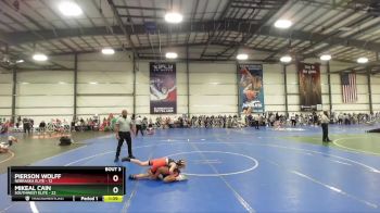 76 lbs Rd# 4- 2:00pm Friday Final Pool - Pierson Wolff, Nebraska Elite vs Mikeal Cain, SouthWest Elite