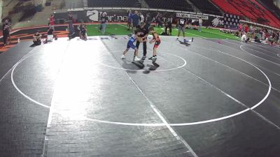 55 lbs 3rd Place Match - Cash Wilson, Oregon vs Stone Artates, Hawaii