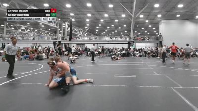 175 lbs Semis & 1st Wrestleback (8 Team) - Cayden Oseen, Grit Mat Club Blue vs Grant Howard, Team Shutt GT