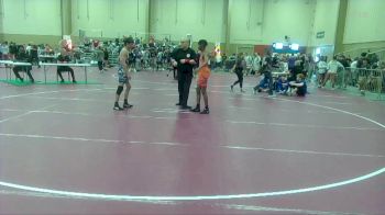 113 lbs Consolation - Naidreck Saint-fleur, Youth Impact Center Wrestling Club vs Aiden Sanders, Beebe Trained