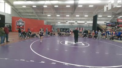 124 lbs Round 5 (12 Team) - Ana Martins-Garcia, Elmira College vs Olivia Delegas, New England College