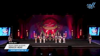 TEXAS CHEER ALLstars - Senior Heat [2024 L3 Senior Coed - D2 Day 1] 2024 The American Legacy Fort Worth Nationals