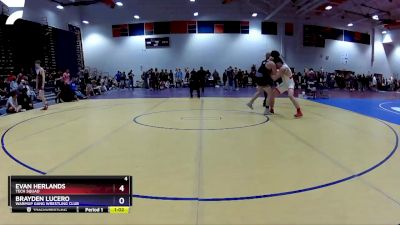 165 lbs Round 5 - Evan Herlands, Tech Squad vs Brayden Lucero, Warmup Gang Wrestling Club