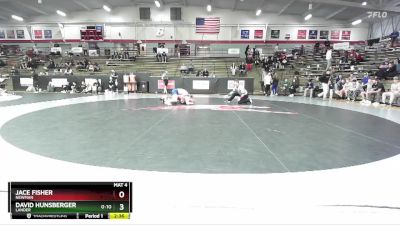 165 lbs Quarterfinal - David Hunsberger, Lander vs Jace Fisher, Newman