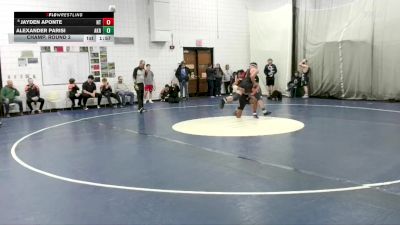 144 lbs Champ. Round 2 - Alexander Parisi, Akron vs Jayden Aponte, North Tonawanda