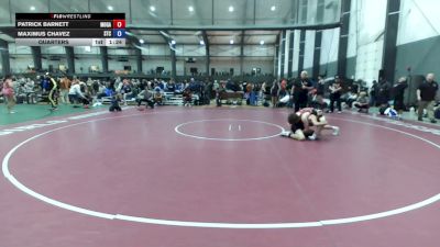 120 lbs Quarters - Patrick Barnett, Monster Garage vs MAXIMUS CHAVEZ, SilvaBack Training Center