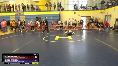 70 lbs Round 1 - Grant Lottmann, Kansas City Training Center vs Kyan Smith, Maize Wrestling Club