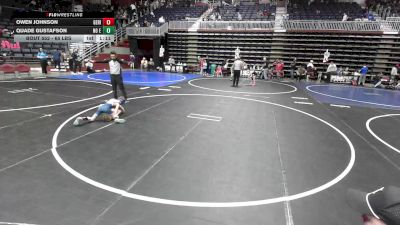 65 lbs Final - Owen Johnson, Gering WC vs Quade Gustafson, No Escape Wrestling