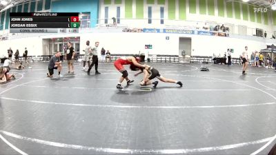 157 lbs Cons. Round 5 - Jordan Essix, Knightmare Wrestling vs John Jones, Highlands Elite