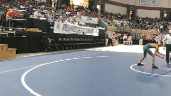 106-2A/1A Champ. Round 1 - Parker Arigo, Huntingtown vs Daerin Curry, Forest Park