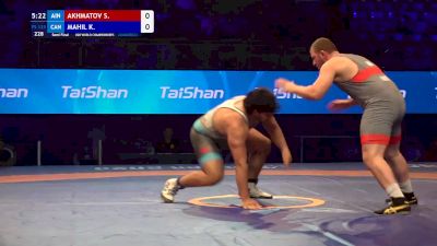 125 kg 1/2 Final - Said Akhmatov, Individual Neutral Athletes vs Karanveer Mahil, Canada