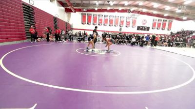 124 lbs Semis & 1st Wrestleback (8 Team) - Christina Osorio, Cerritos College vs Elli Bryant, Fresno City College