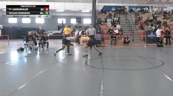 149 lbs Quarterfinal - Ty Linsenbigler, Seton Hill vs Taylor Robinson, Millersville