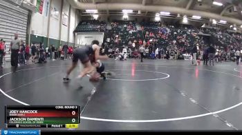 165 lbs Cons. Round 3 - Jackson Damenti, Colorado School Of Mines vs Joey Hancock, Baker (Kan.)