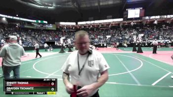 108 lbs Cons. Round 2 - Drayden Tschantz, CFEA vs Emmitt Thomas, FCWA