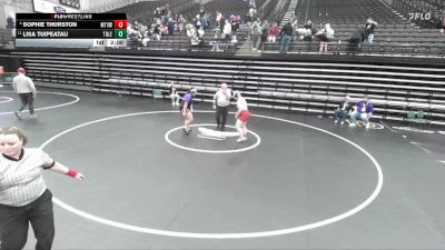4A 235 lbs Cons. Round 2 - Lisa Tuipeatau, Tooele vs Sophie Thurston, Mountain View