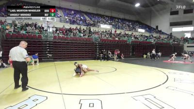 115 lbs Consolation - Lael Morton-Wheeler, Goose Creek vs Angely Mendez, May River