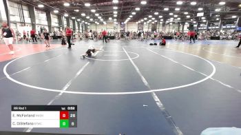 85 lbs Rr Rnd 1 - Eli McFarland, Mat Assassins Yellow vs Cal DiStefano, Shore Thing Sharks