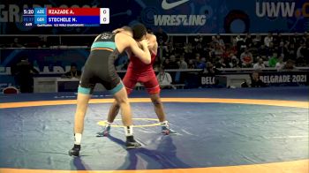 57 kg Qualif. - Aliabbas Rzazade, Aze vs Niklas Stechele, Ger