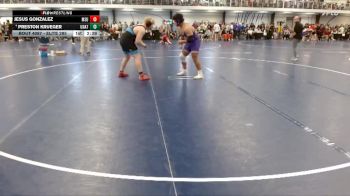 Elite 285 lbs Champ. Round 2 - Jesus Gonzalez, Minnesota State vs Preston Krueger, Unattached
