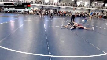 Elite 157 lbs Cons. Round 4 - Brady Swenson, Augsburg College vs Cory Scanlan, North Iowa Area Community College