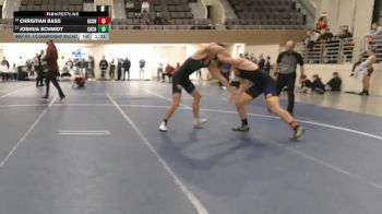 172 Championship Bracket Cons. Round 5 - Joshua Schmidt, Chaska-Chan Stormhawks vs Christian Bass, Oconomowoc