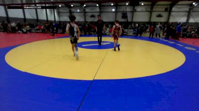 U12 FK - 82 lbs 1st Place Match - Denton Omlid, Cherry Creek Wrestling Club vs Bradyn Wilson-Jordan, Mat Demon Wrestling Club