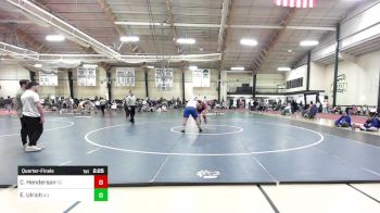 285 lbs Quarterfinal - Cash Henderson, Spartan Combat RTC vs Emmanuel Ulrich, American