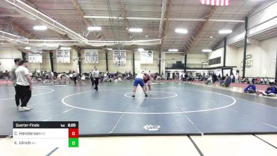 285 lbs Quarterfinal - Cash Henderson, Spartan Combat RTC vs Emmanuel Ulrich, American