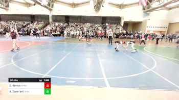 90-I lbs Quarterfinal - Gabe Benyo, Mat Assassins vs Austin Guerrieri, Henlopen Hammers