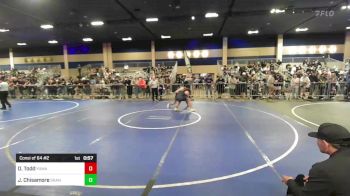 175 lbs Consi Of 64 #2 - Oliver Todd, Yuma Grit vs Johnathan Chisamore, Granite WC