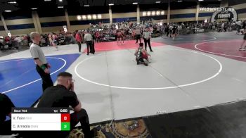 113 lbs Quarterfinal - Vonn Fenn, Silverback WC vs Carlo Arreola, Granite WC