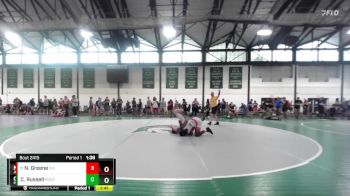 172-182 lbs Cons. Round 2 - Noah Greene, Jr Raiders/ SS vs Cole Russell, Pontiac Township High School