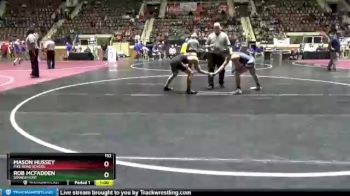 152 lbs Cons. Round 3 - Mason Hussey, Pike Road School vs Rob Mcfadden, Spanish Fort