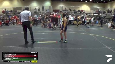 80 lbs Round 2 (6 Team) - Carter Barney, Lowell WC vs Bruce Fowler, Death Squad