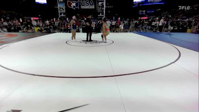 136 lbs Cons 32 #2 - Meredith Kaump, IA vs Marli Denmark, TX