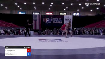 68 lbs Semifinal - Katerina Lange, Twin Cities Regional Training Center vs Dalia Garibay, Colorado Mesa Wrestling Club