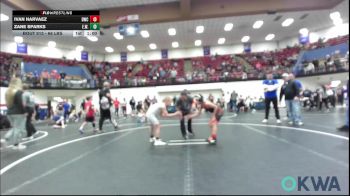 66 lbs Quarterfinal - Ivan Narvaez, Dumas Wrestling Club vs Zane Sparks, Elgin Wrestling