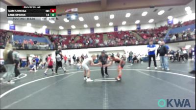 66 lbs Quarterfinal - Ivan Narvaez, Dumas Wrestling Club vs Zane Sparks, Elgin Wrestling