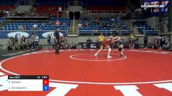 100 lbs Cons Semis - Ella Schmit, Iowa vs Logan Farnsworth, Rhode Island